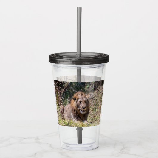 Lions Tumbler Acryl Drinkbeker (Voorkant)
