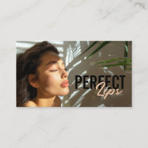 Lip Augmentatie Lippen Vulling Procedure Visitekaartje