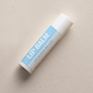 Lip Balm Label - Ocean Blue - 1,25-inch vierkant