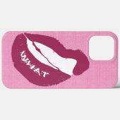Lip Bite What Coque-Mate coque iphone (Verso (horizontal))