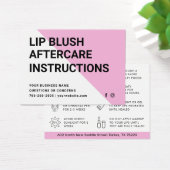 LIP BLUSH APRÈS LES INSTURCÉS DE SOINS (Bureau)