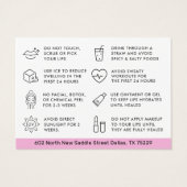 LIP BLUSH APRÈS LES INSTURCÉS DE SOINS (Dos)