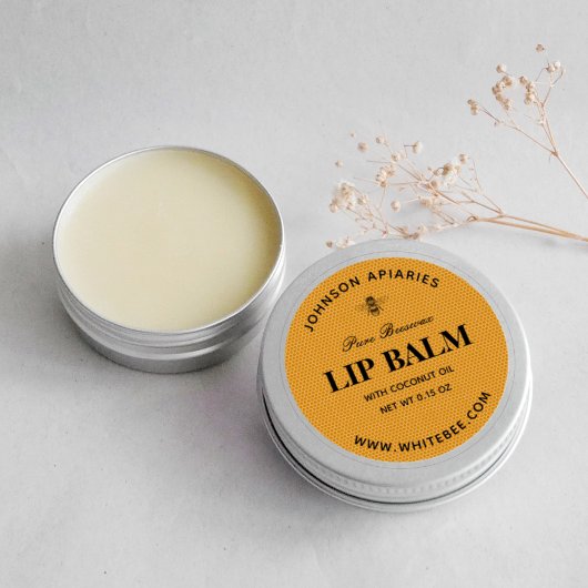 Lip Lip Beeswax Balm Étiquettes
