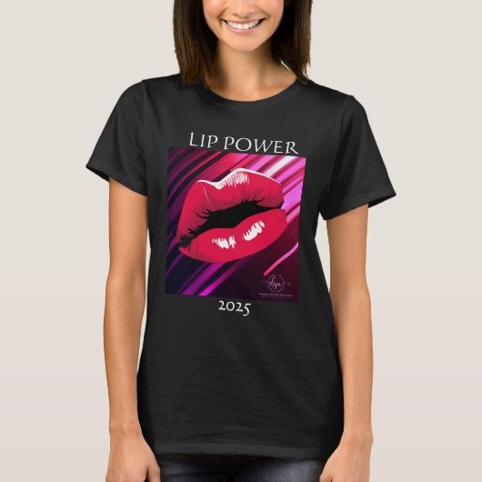 LIP POWER 2025 DYNAMIC T-SHIRT (Voorkant)