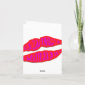 Lip Smack Notitiekaarten (Achterkant)