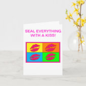 Lip Smack Notitiekaarten (Gele Bloem)