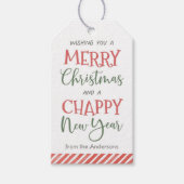 Lipbalsem Kerstvakantie Cadeaulabel (Voorkant)