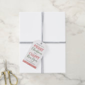 Lipbalsem Kerstvakantie Cadeaulabel (Met Touw)