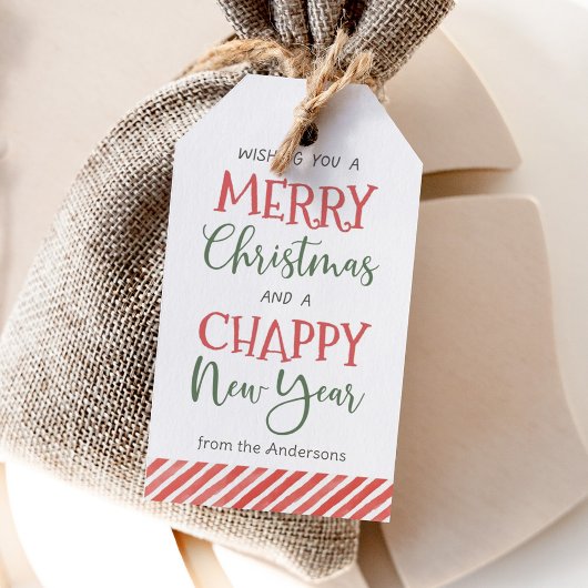 Lipbalsem Kerstvakantie Cadeaulabel