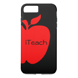 L'iPhone 7 Plus coque de l'enseignant Red & Black