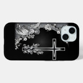 L'iPhone croisé / coque ipad (Verso (horizontal))
