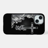 L'iPhone croisé / coque ipad (Verso Horizontal)