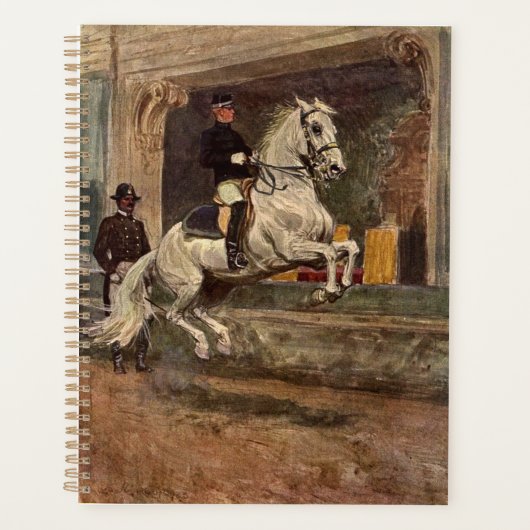 Lipizzaner Dressage Courbette Planner (Voorkant)