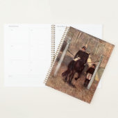 Lipizzaner Dressage Piaffe Planner (Devant avec enveloppe)