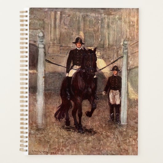 Lipizzaner Dressage Piaffe Planner (Voorkant)