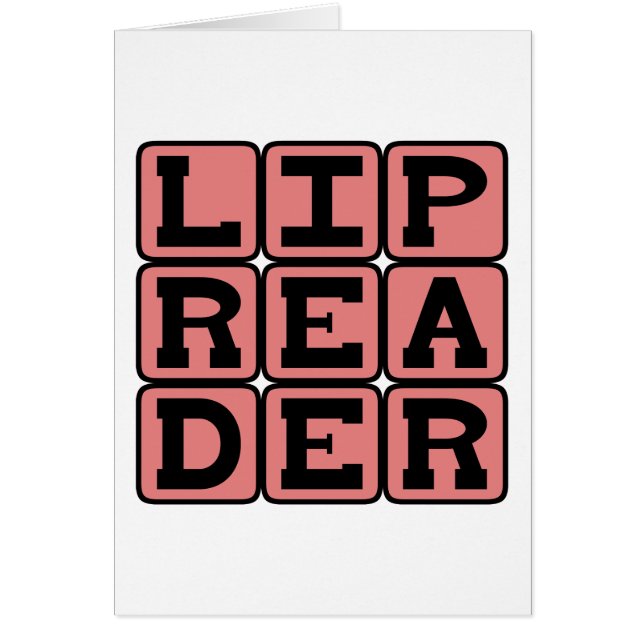 Liplezer, taalvaardigheid (Voorkant)