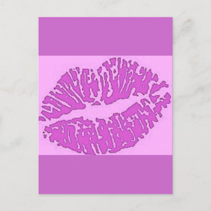 lippen-7571-pink briefkaart