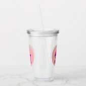 Lippen Acryl Drinkbeker (Links)
