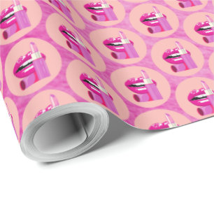 Lippen Cadeaupapier