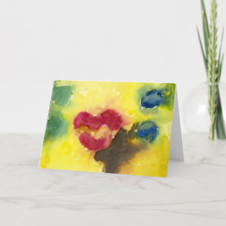 Lippen Feestdagen Kaart