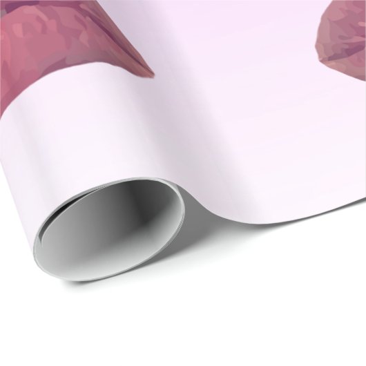 Lippen Glanzend inpakpapier, 30 in x 6 ft Cadeaupapier (Rol Hoek)