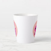 Lippen Latte Mok (Voorkant)
