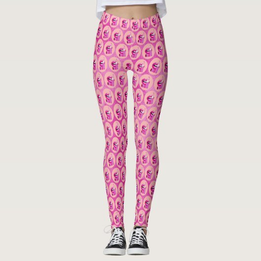Lippen Leggings (Voorkant)