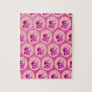 Lippen Legpuzzel