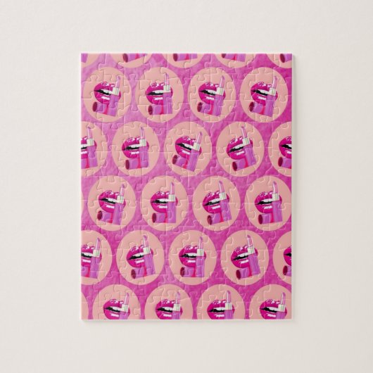 Lippen Legpuzzel (Verticaal)