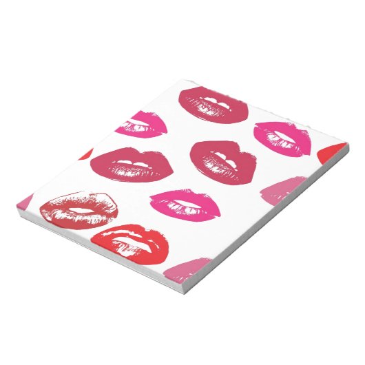 Lippen Notitieblok (Gedraaid)