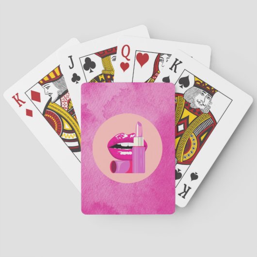 Lippen Pokerkaarten (Achterkant)