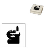 Lippen Rubberstempel (Gestempeld)