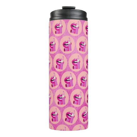 Lippen Thermosbeker (Voorkant)