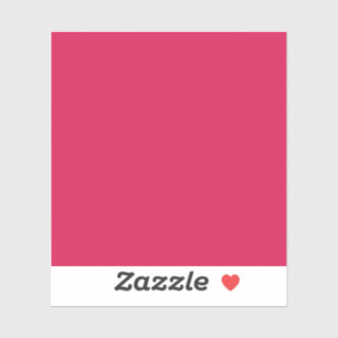 Lippenstift (egale kleur) karmozijn sticker