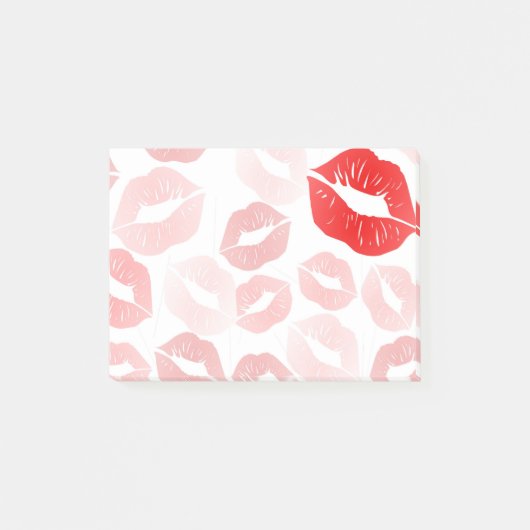 Lippenstift Lippen Post-it® Notes (Voorkant)