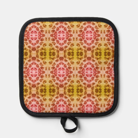 Lippenstift Print Harten Pannenlap (Voorkant)