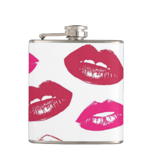 Lips Beverage Flask Heupfles