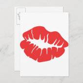 LIPS BRIEFKAART (Voorkant / Achterkant)
