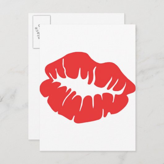 LIPS BRIEFKAART (Voorkant / Achterkant)