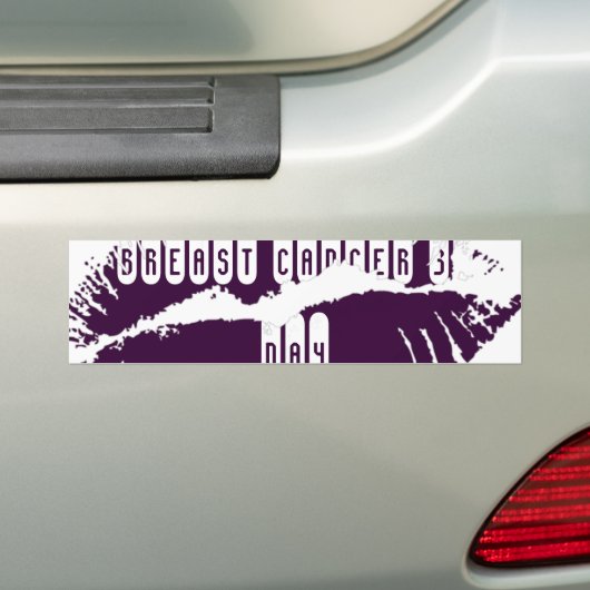 Lips-Bumpersticker Bumpersticker (Op auto)