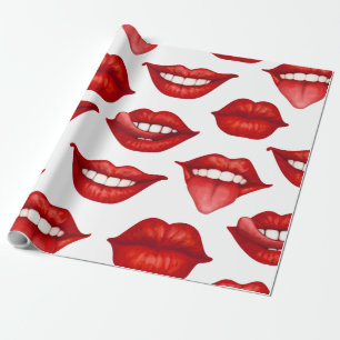 Lips Cadeaupapier