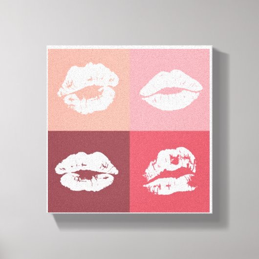 Lips Canvas Afdruk (Voorkant)