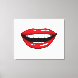 Lips Canvas Afdruk