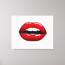 Lips Canvas Afdruk