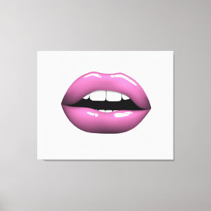 Lips Canvas Afdruk