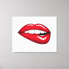 Lips Canvas Afdruk