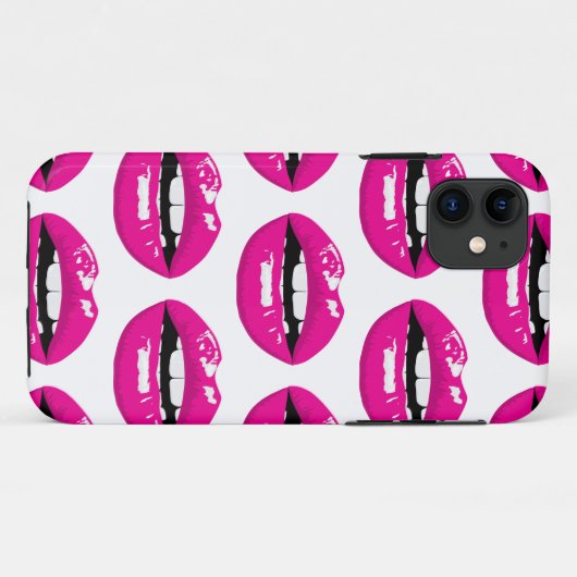 Lips Case-Mate iPhone Case (Achterkant (horizontaal))