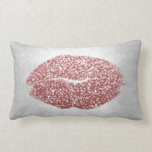 Lips Glitter Grey Blush Powder Makeup Kiss Sky Kussen