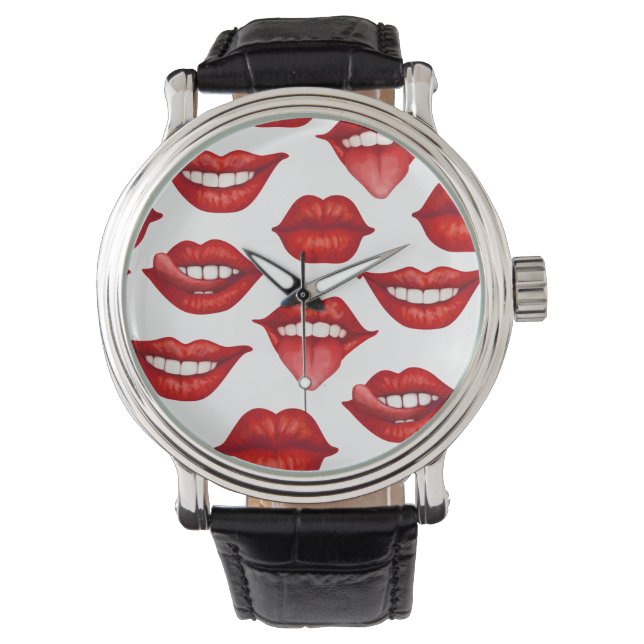 Lips Horloge (Voorkant)
