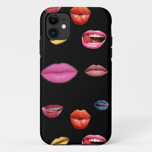 Lips iPhone Case-Mate iPhone Case (Achterkant)